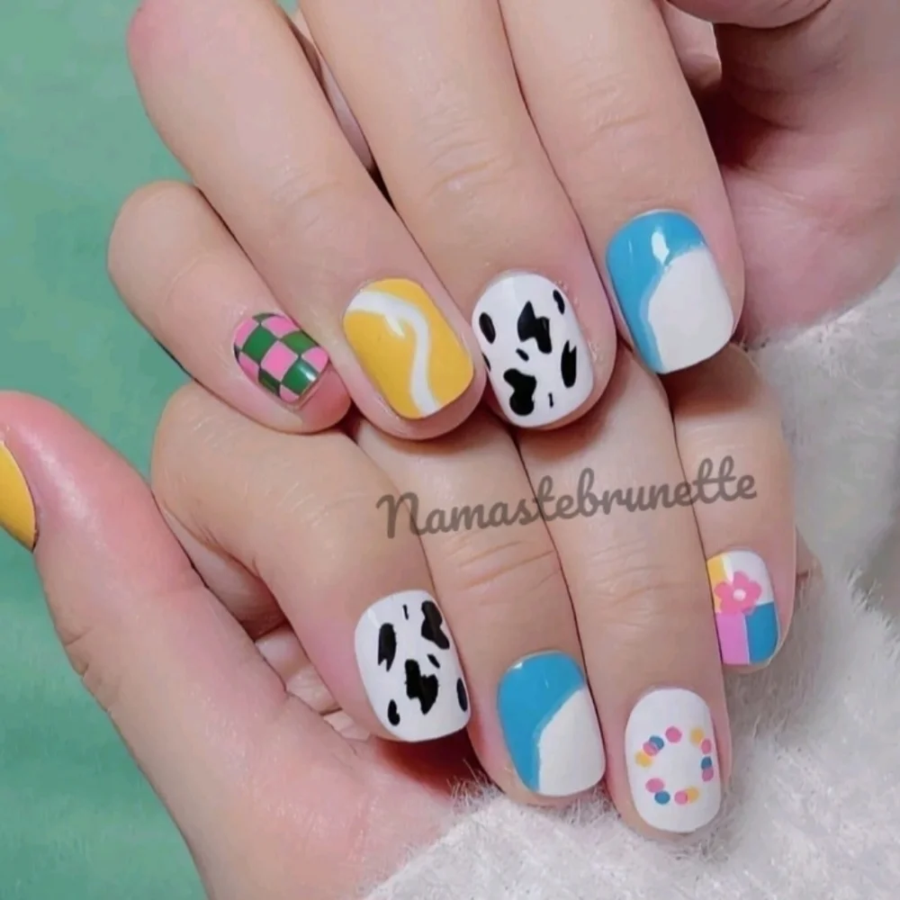 2/$16 Floral Butterfly Press On Nails